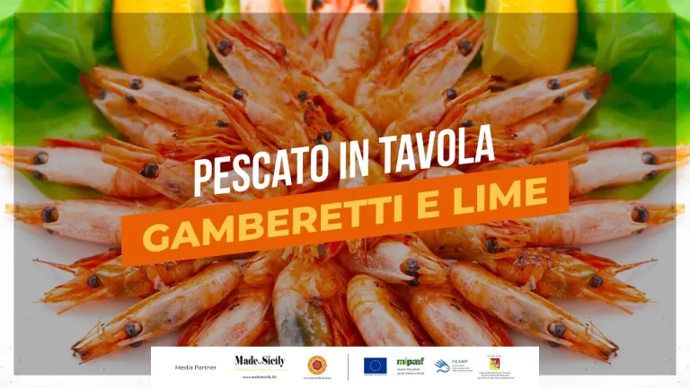 pescato in tavola: gamberetti e lime